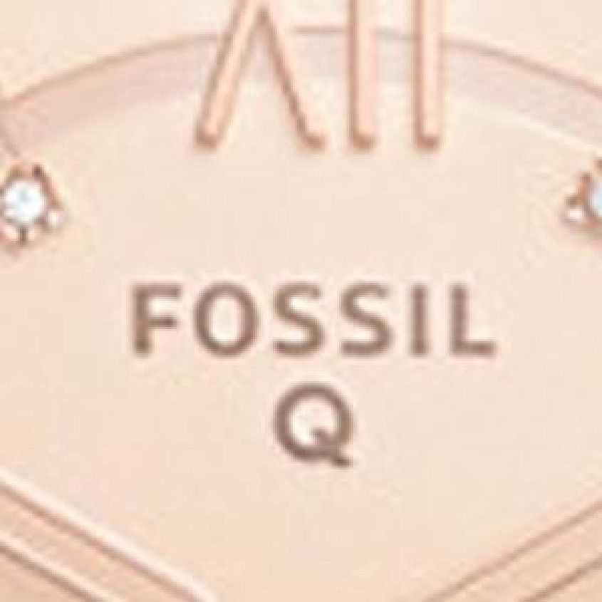 Fossil Q Gazer Hybrid Smartwatch - Clothing in Rose Gold | Buckle
