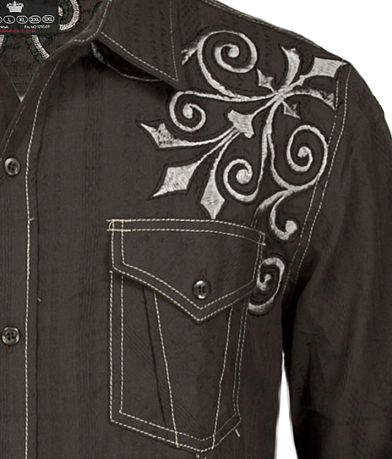 Pop Icon Textured Shirt FRONT_DETAIL