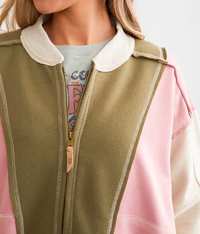 BKE Color Block Pieced Cardigan MISC_DETAIL_1