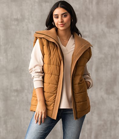 Women's Vests, Puffer Vests & Denim Vests