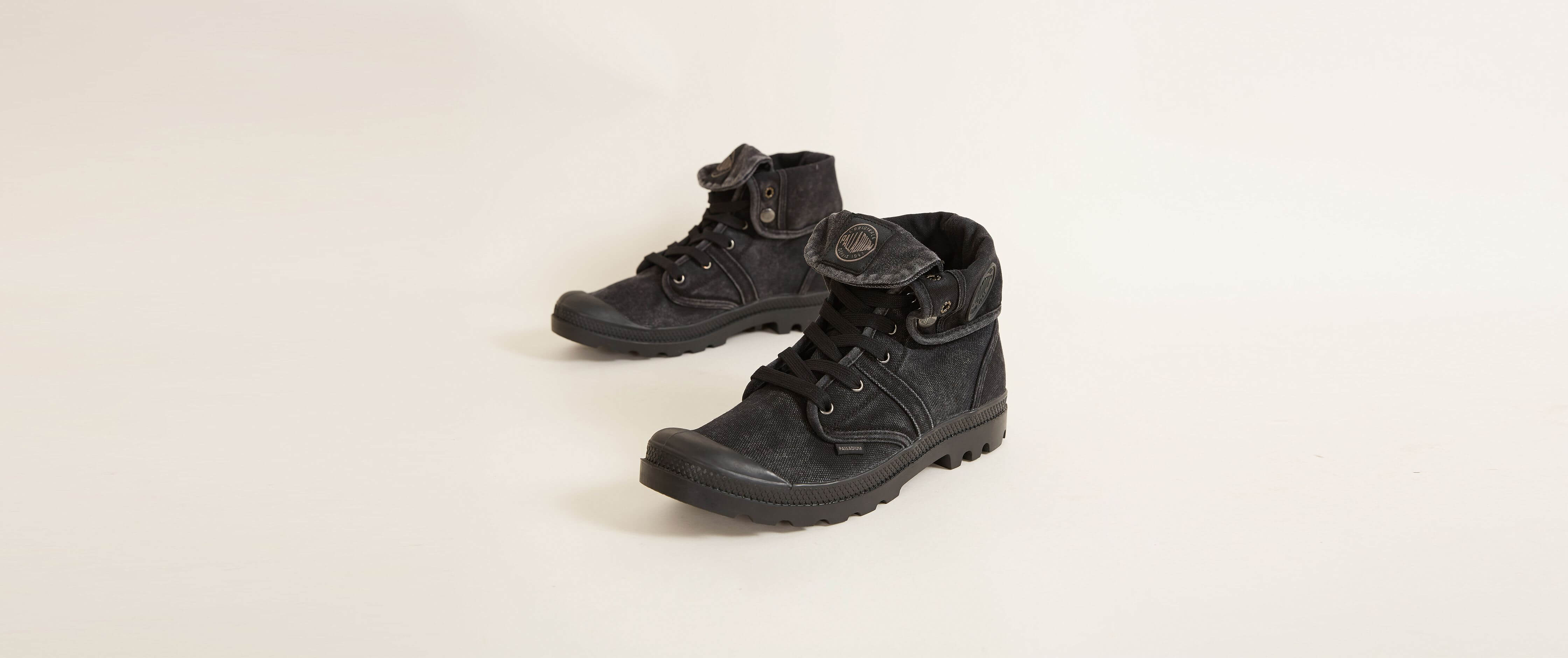 palladium leather boots mens