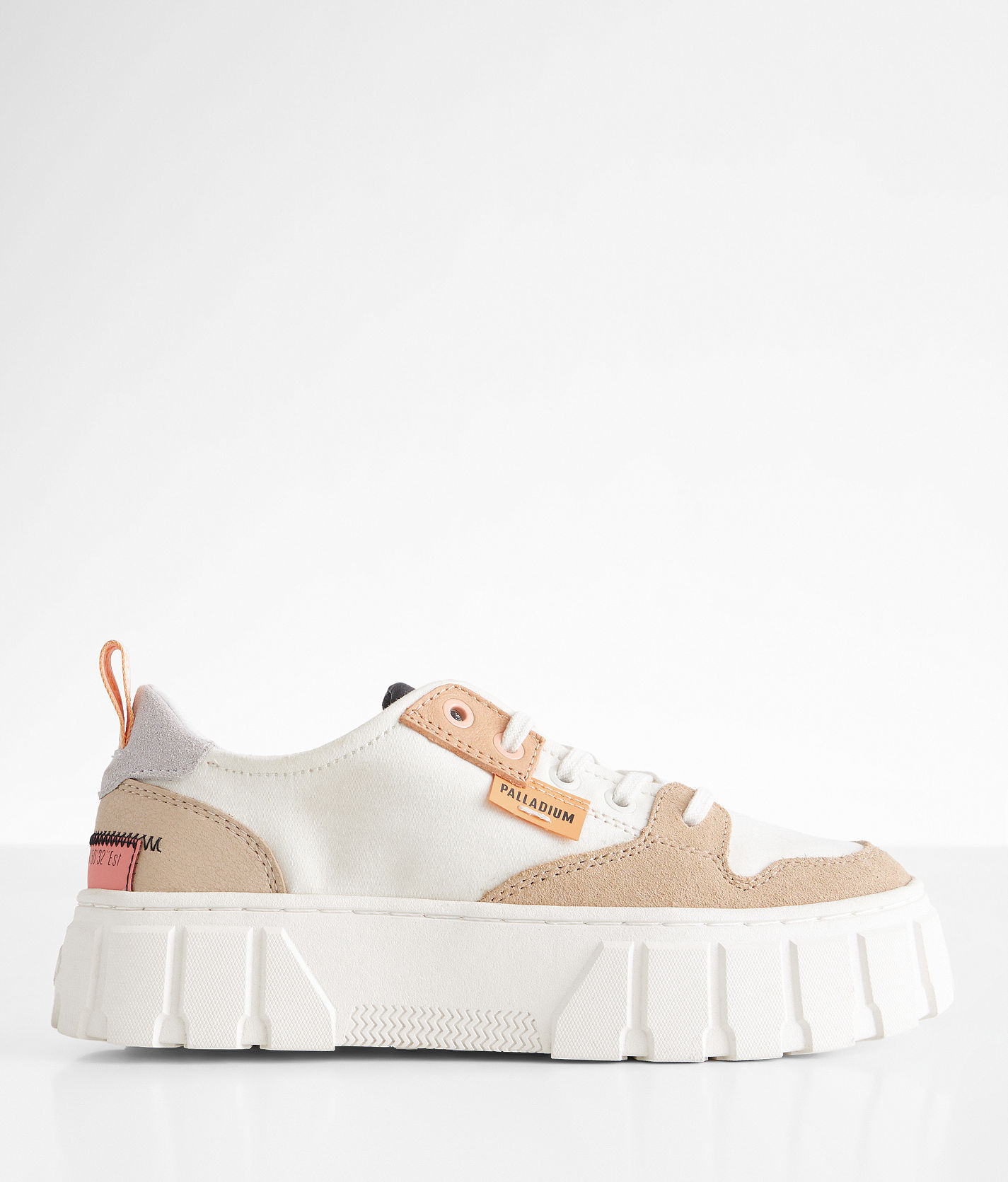 ? Palladium Cream and Tan Athletic Shoes NWT   Size 10.5 Beige Palladium Athletic Shoes for Women for sale | eBay main image 4
