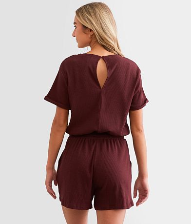 Ribbed Knit Romper thumbnail 2