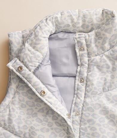 Girls - Cheetah Puffer Vest thumbnail 3