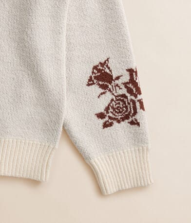 Girls - Horseshoe & Roses Sweater thumbnail 5