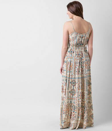 Patrons of Peace Printed Maxi Dress BACK