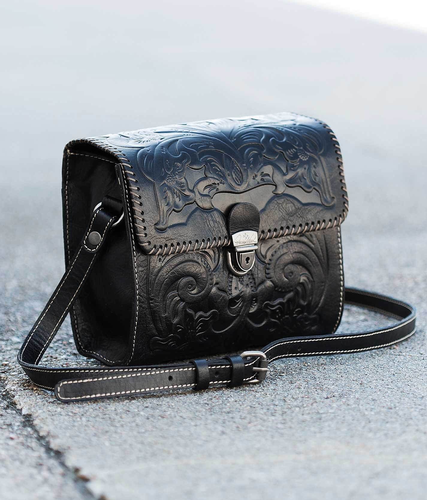 patricia nash black crossbody purse