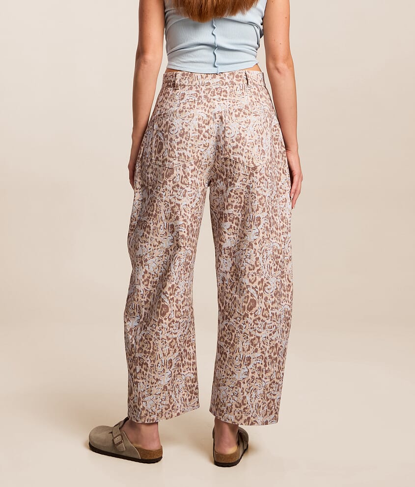 High Rise Barrel Pant