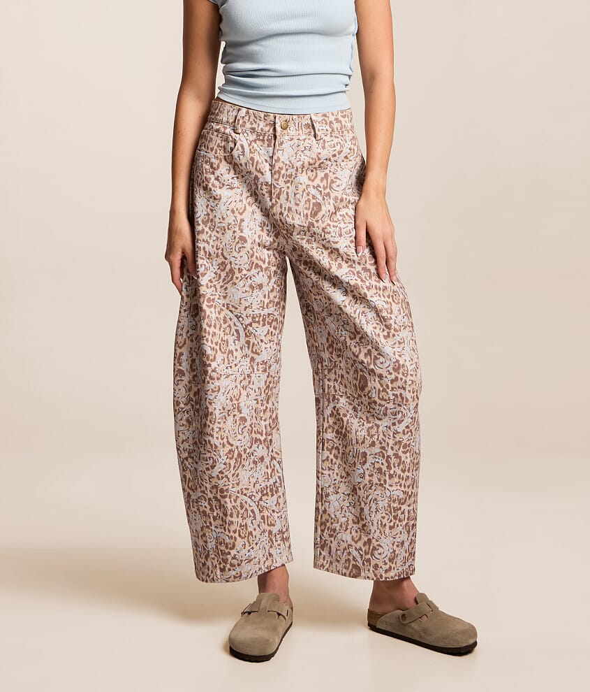 High Rise Barrel Pant