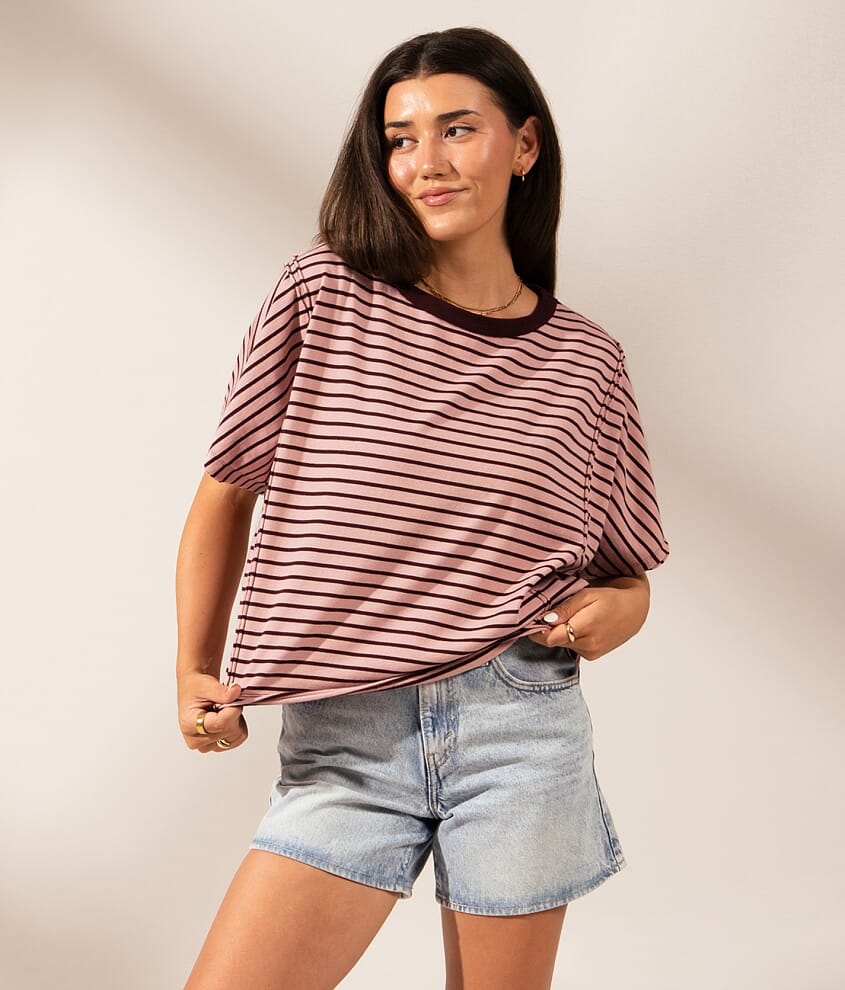Boundless Edit - Striped Dolman Top