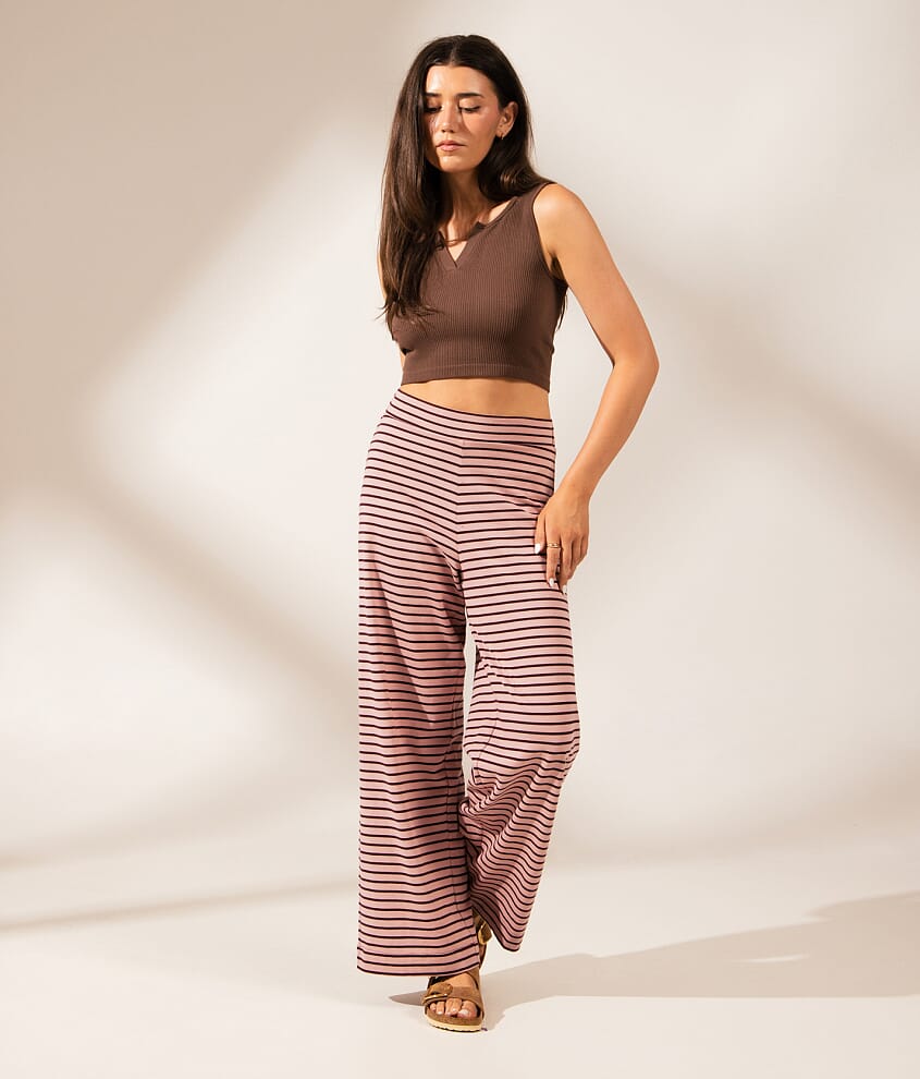 Boundless Edit - Striped Wide Leg Pant
