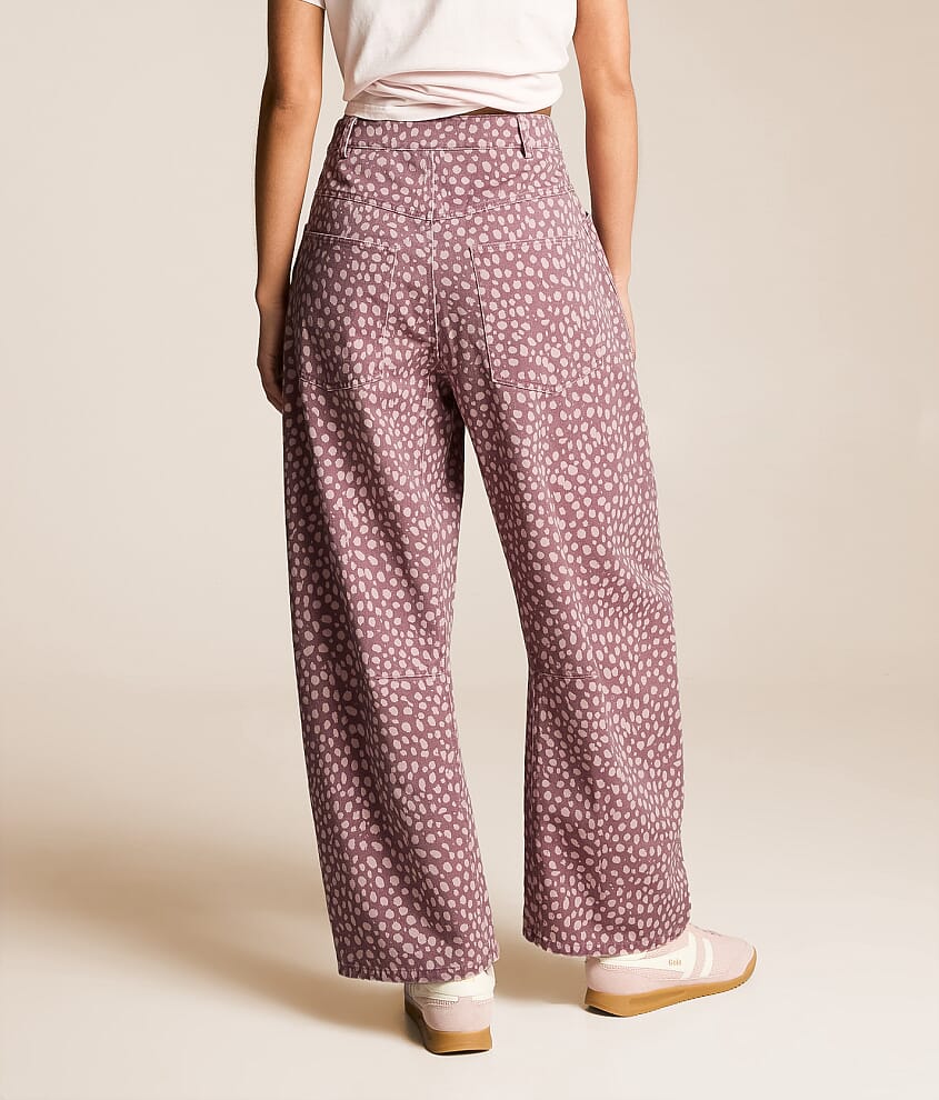 Dot Barrel Pant