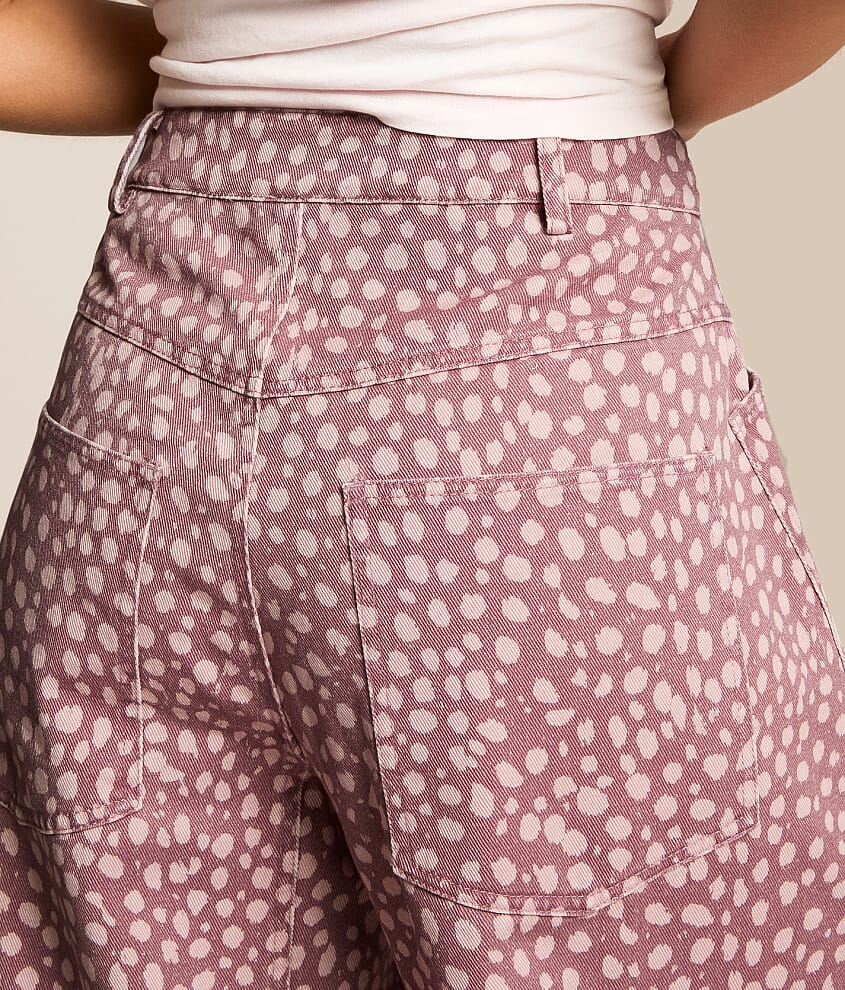 Dot Barrel Pant