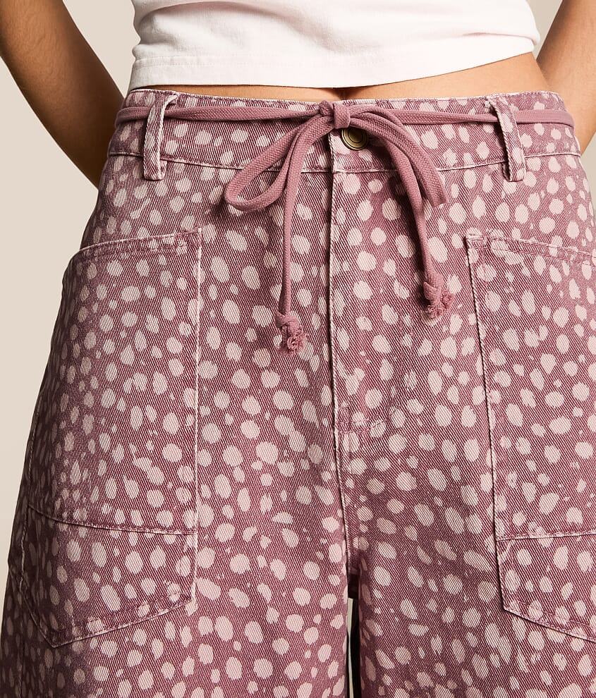 Dot Barrel Pant