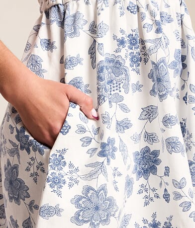 Floral Denim Dress thumbnail 5