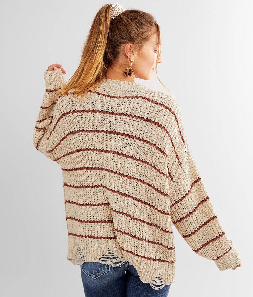 Striped Pullover Sweater