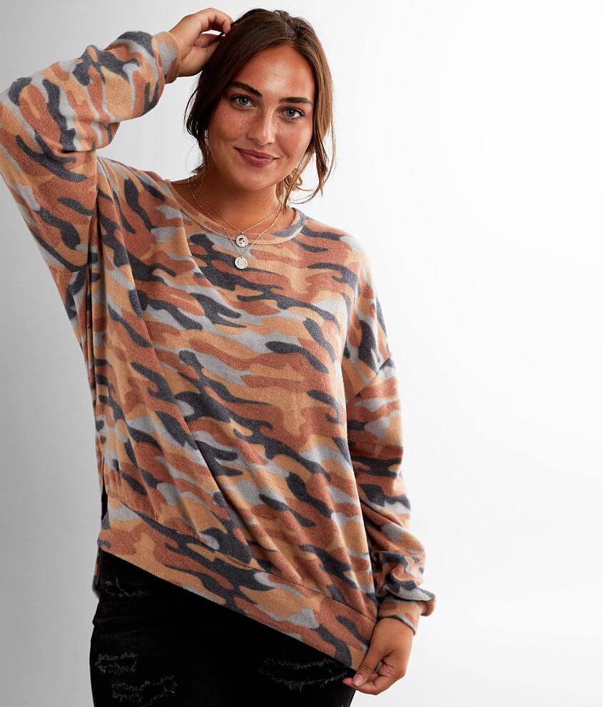 Express camo hotsell sweatshirt womens