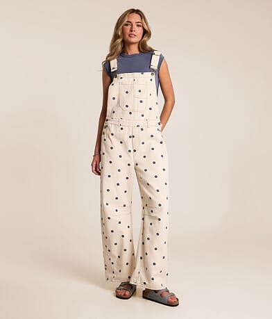 Polka Dot Barrel Overalls thumbnail 2