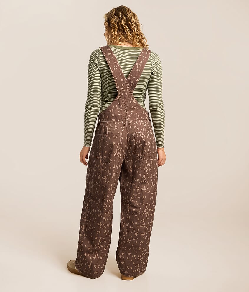 Polka Dot Barrel Overall