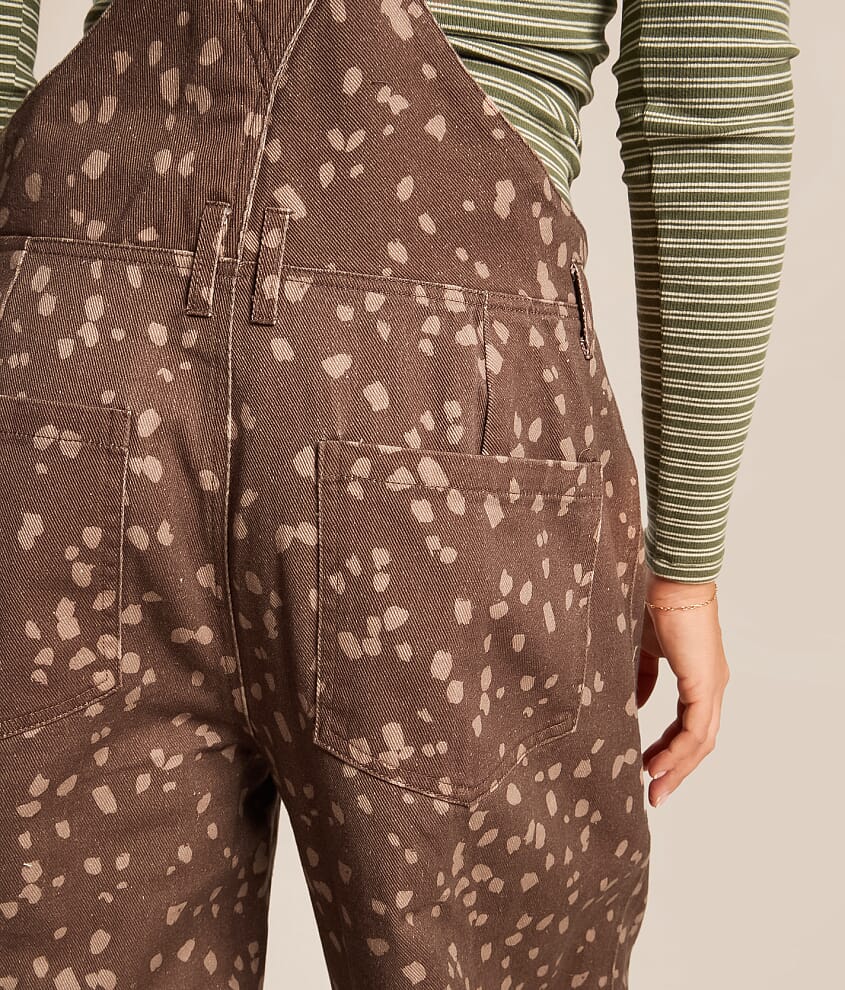 Polka Dot Barrel Overall