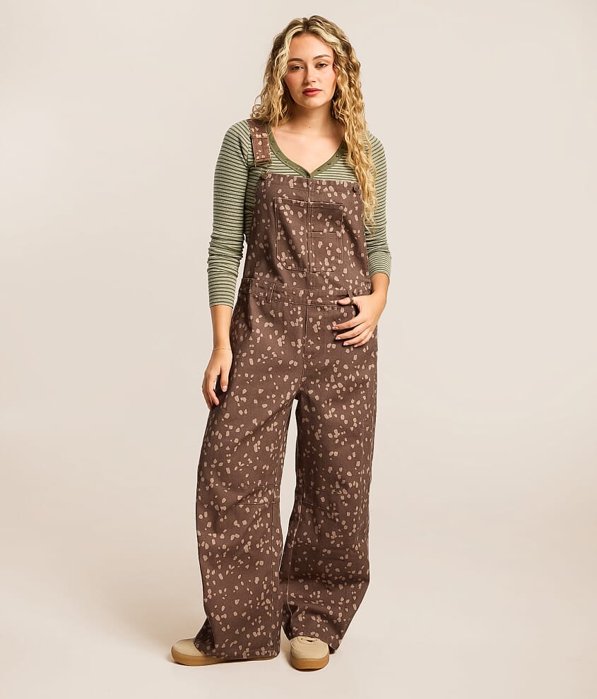 Polka Dot Barrel Overall