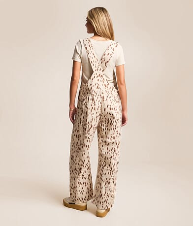 Deer Print Barrel Overalls thumbnail 3
