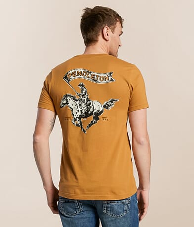 Pendleton Rodeo Flag T-Shirt front view