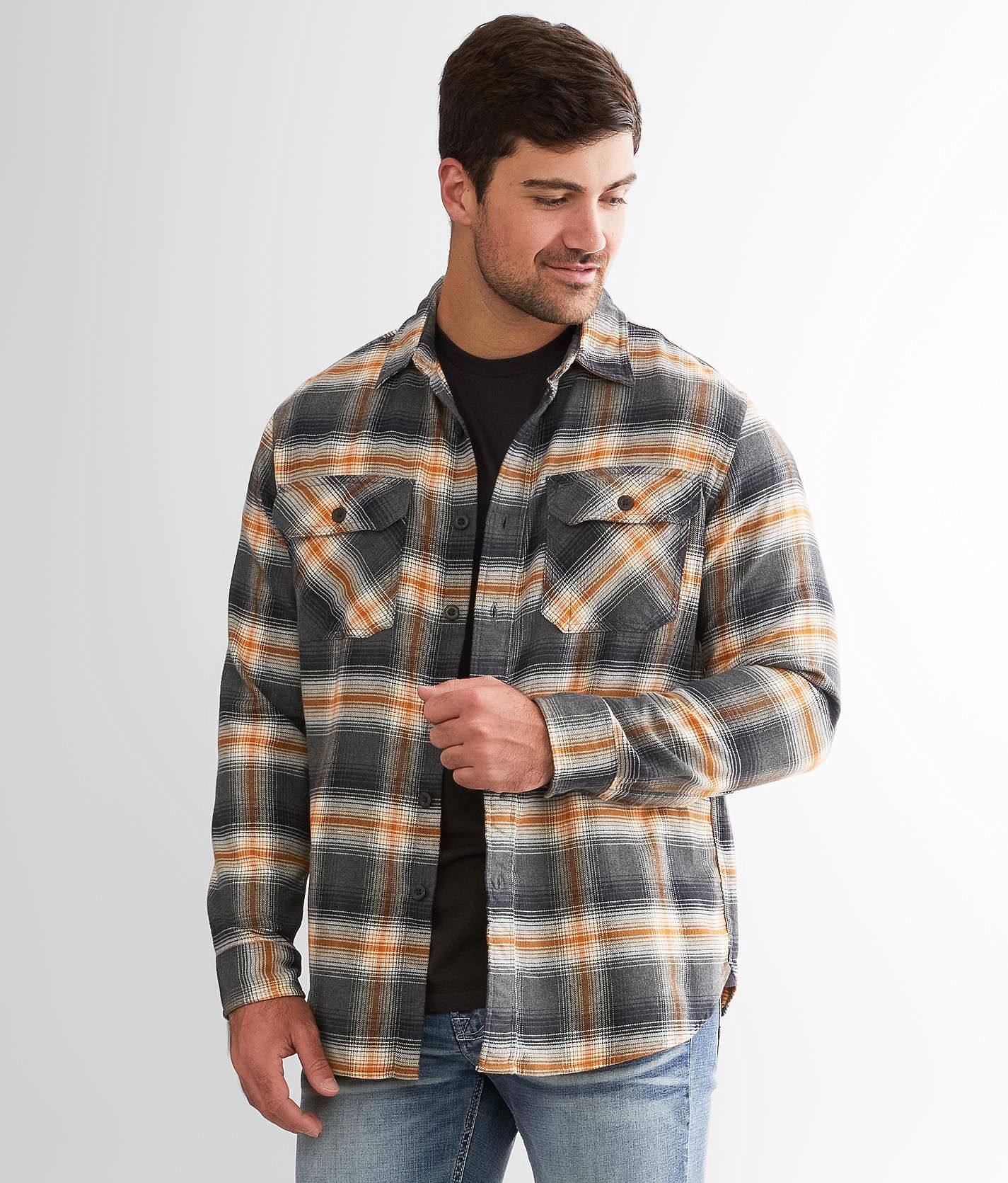 Legendary whitetails men's archer cheap thermal lined flannel shirt jacket