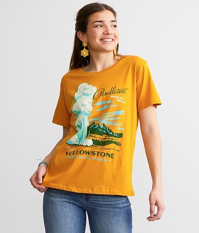 Pendleton Yellowstone Park T-Shirt front view