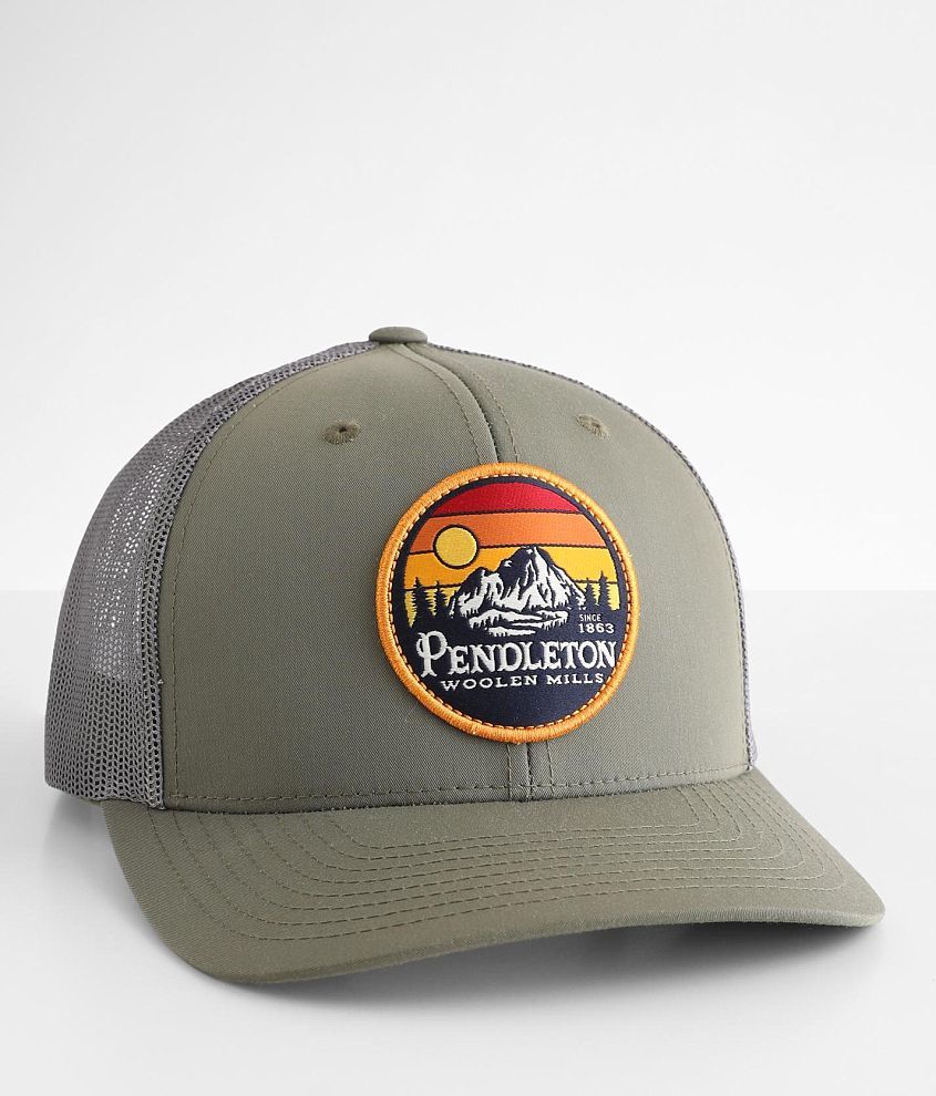 Pendleton Patch Trucker Hat front view