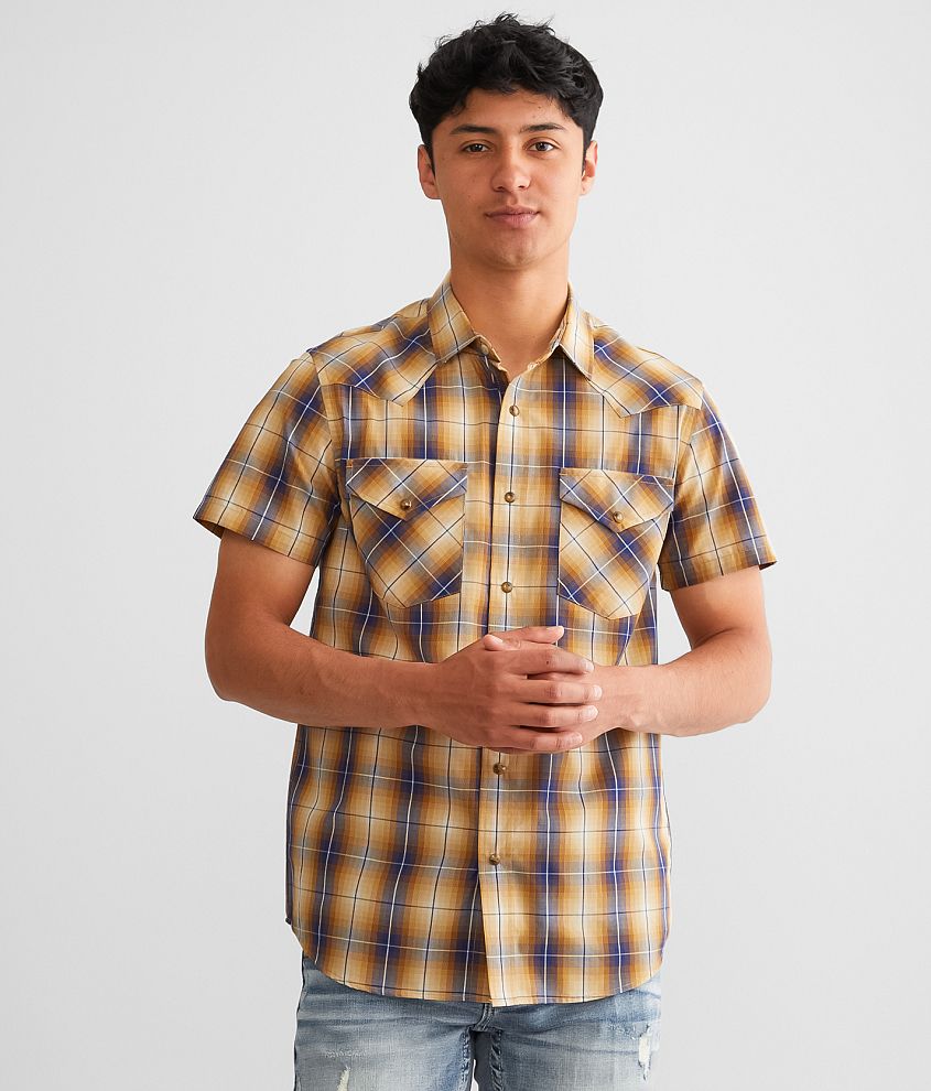 Pendleton Frontier Plaid Shirt front view