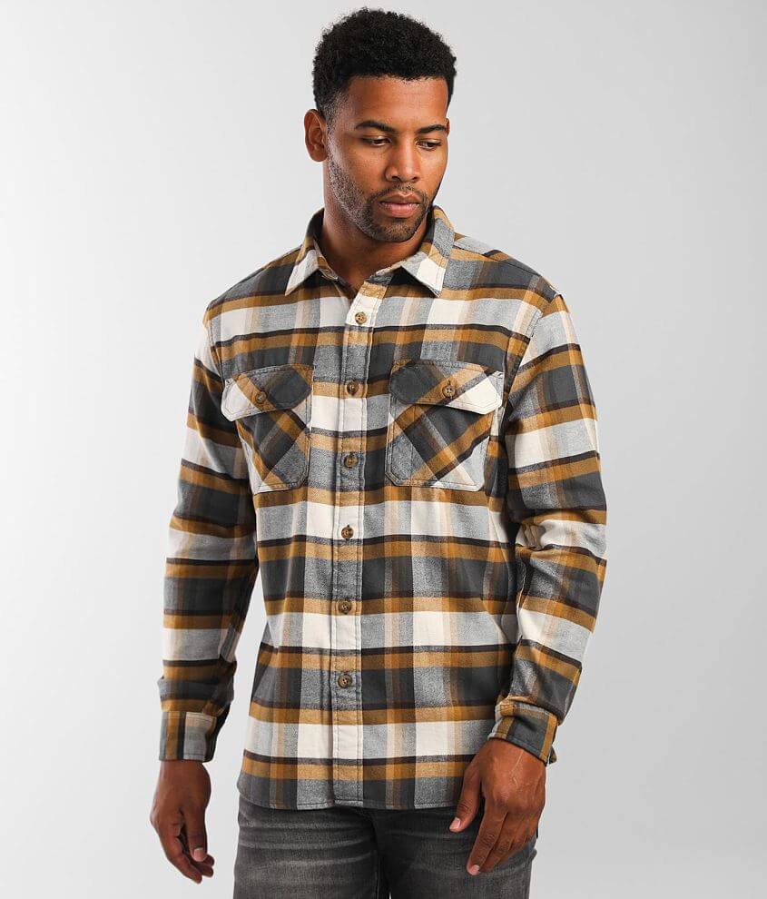 Pendleton Burnside Flannel Shirt - Men's Shirts in Slate Multi Plaid ...