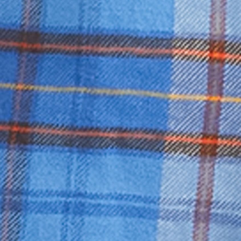 Seaside Blue Red Plaid
