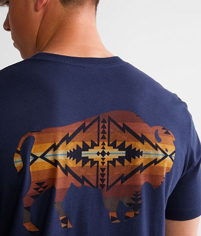 Pendleton Trapper Peak Buffalo T-Shirt back view