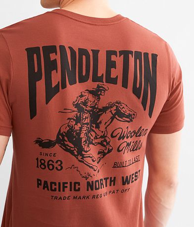 Pendleton Woolen Mills Cowboy T-Shirt back view