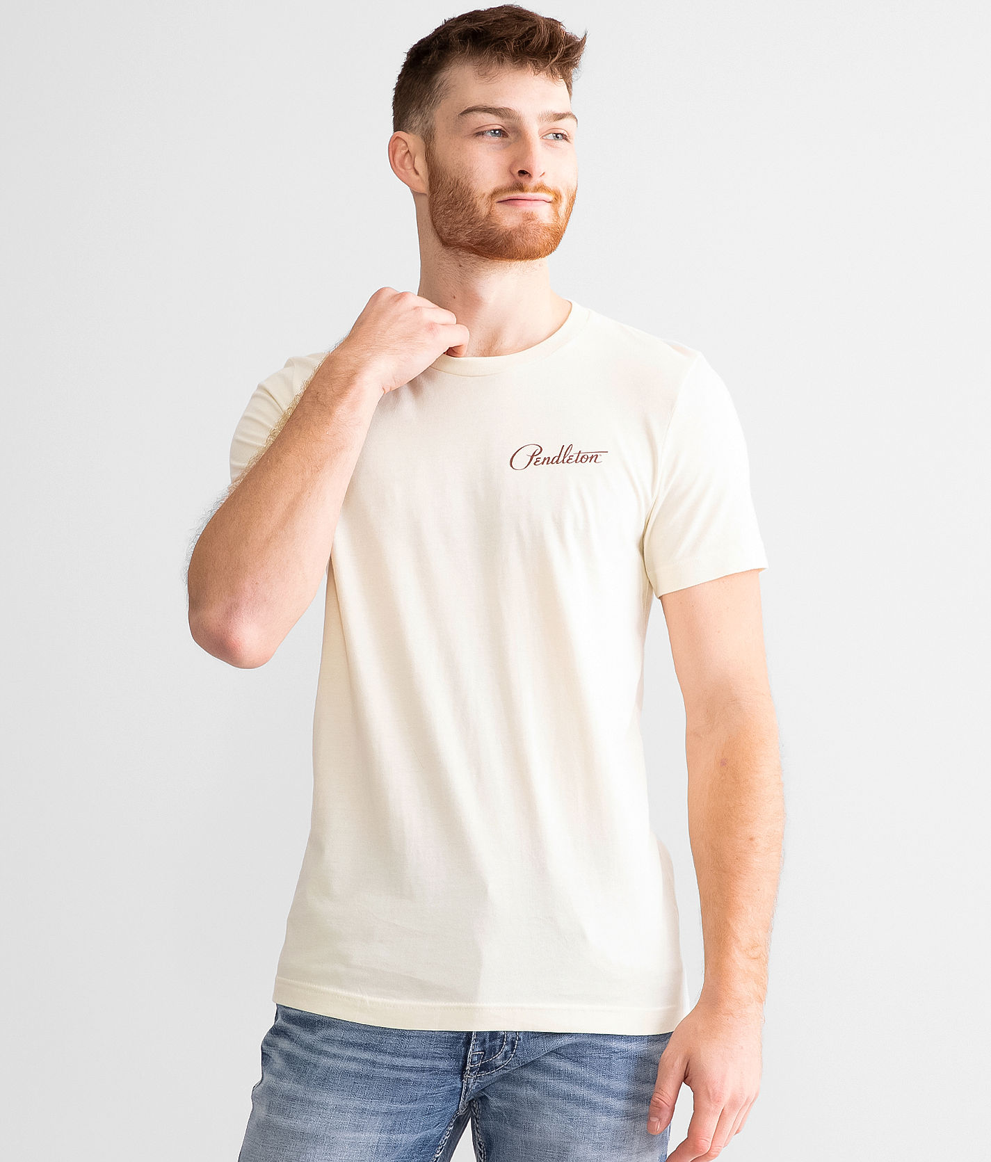 Pendleton Bridge Creek T-Shirt - Men's T-Shirts in Natural | Buckle