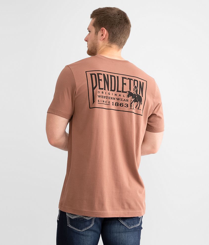 Pendleton Original Western T-Shirt - Men's T-Shirts in Chestnut | Buckle