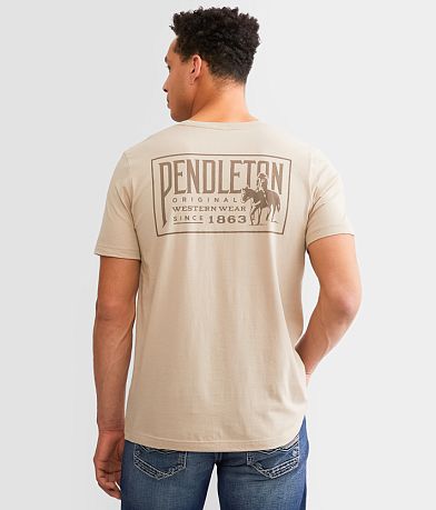 Rustic Dime Brushed Rib Knit T-Shirt - Men's T-Shirts in Grey