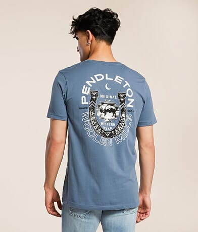 Pendleton Bison Horseshoe T-Shirt front view