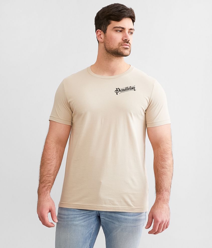 Pendleton Howling Wolf T-Shirt - Men's T-Shirts in Tan | Buckle