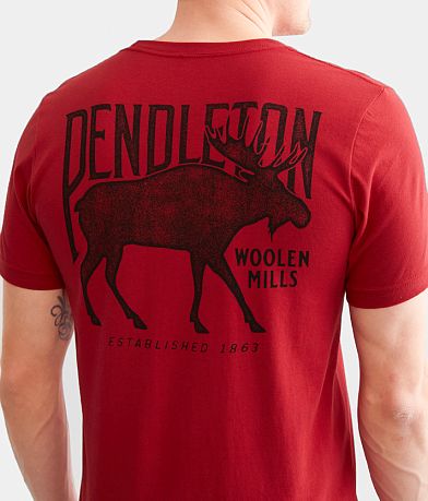 Pendleton Moose T-Shirt BACK