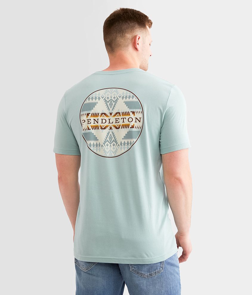 Pendleton Silver Bark Circle T-Shirt front view