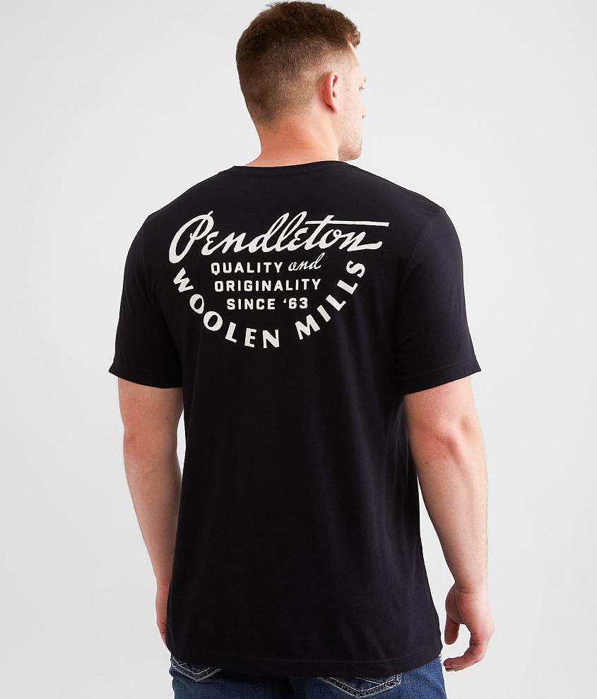 Pendleton Vintage Script T-Shirt - Men's T-Shirts in Black | Buckle