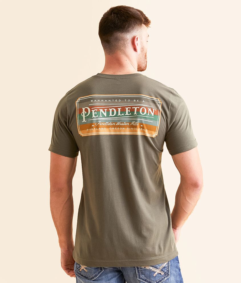 Pendleton Bridger Stripe Vintage T-Shirt front view