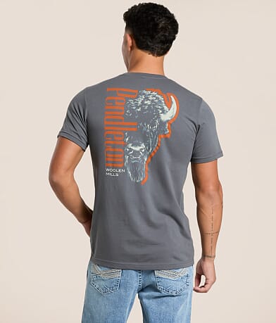 Pendleton Bison Head T-Shirt front view