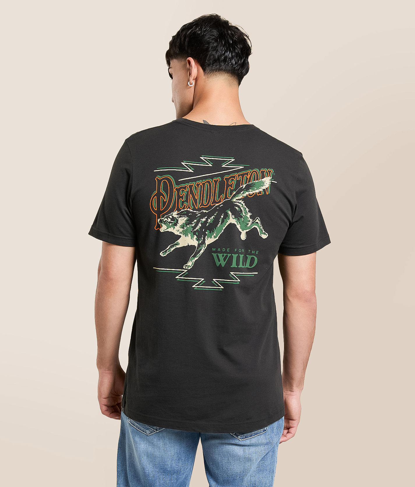 ☆美品☆ Sacai PENDLETON 21SS Graphic shirts Pendleton Wild Wolf T-Shirt - Men's Graphic T-Shirts in Vintage