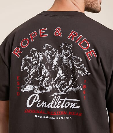 Pendleton Rope &amp; Ride T-Shirt BACK