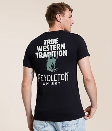 Pendleton Whiskey Western T-Shirt front view