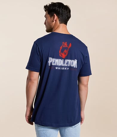 Pendleton Whisky Neon Sign T-Shirt front view