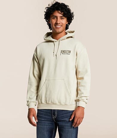 Pendleton Bucking Horse Hooded Sweatshirt front view